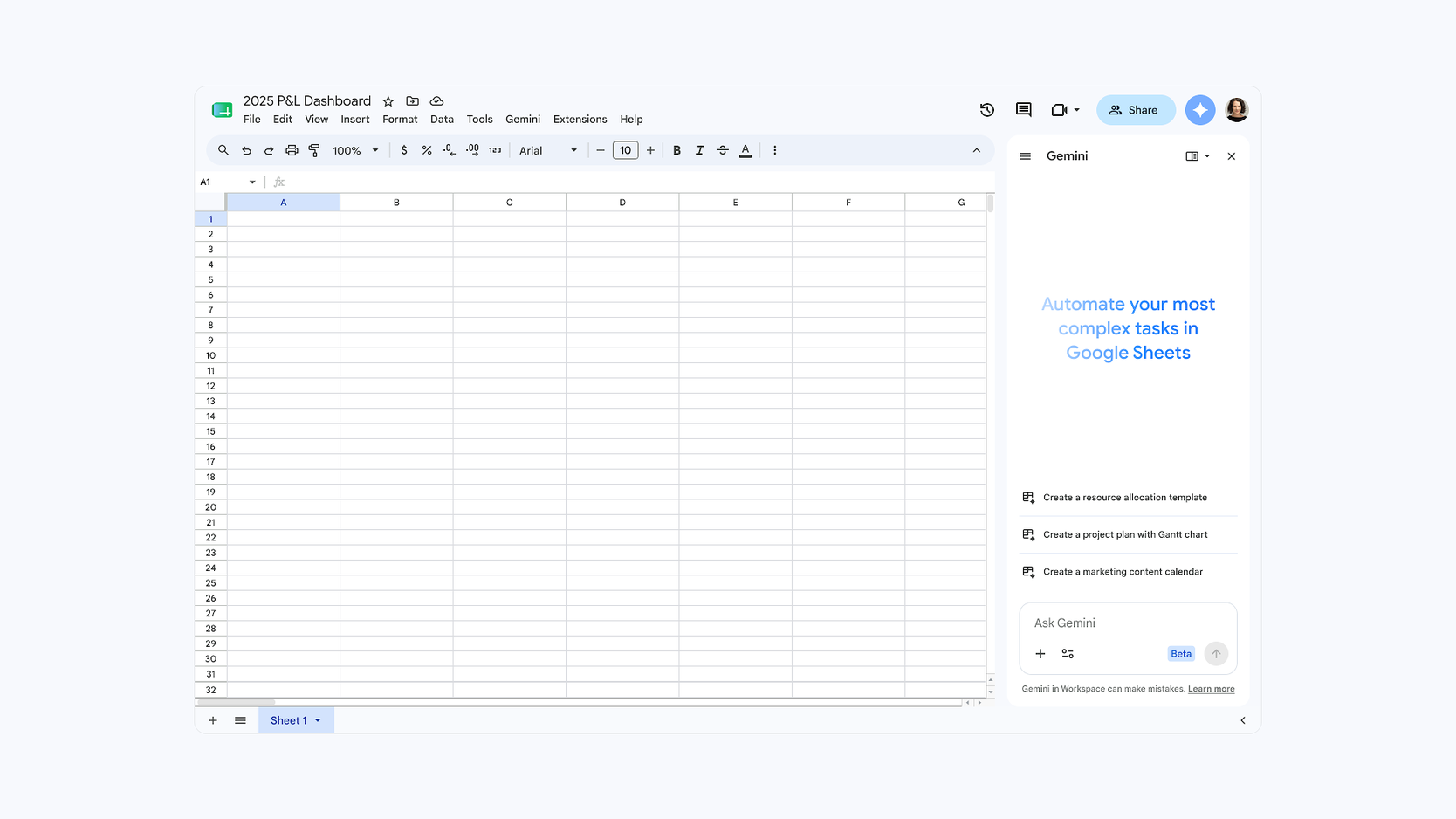 Google Workspace AIの公式イメージ