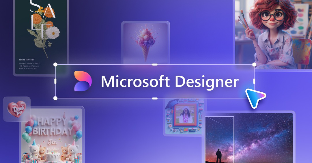 Microsoft Designerの公式イメージ