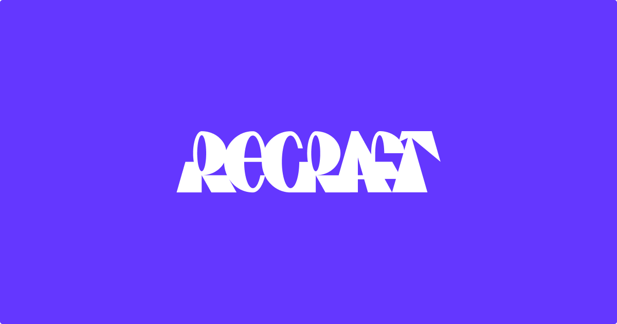 Recraftの公式ビジュアル